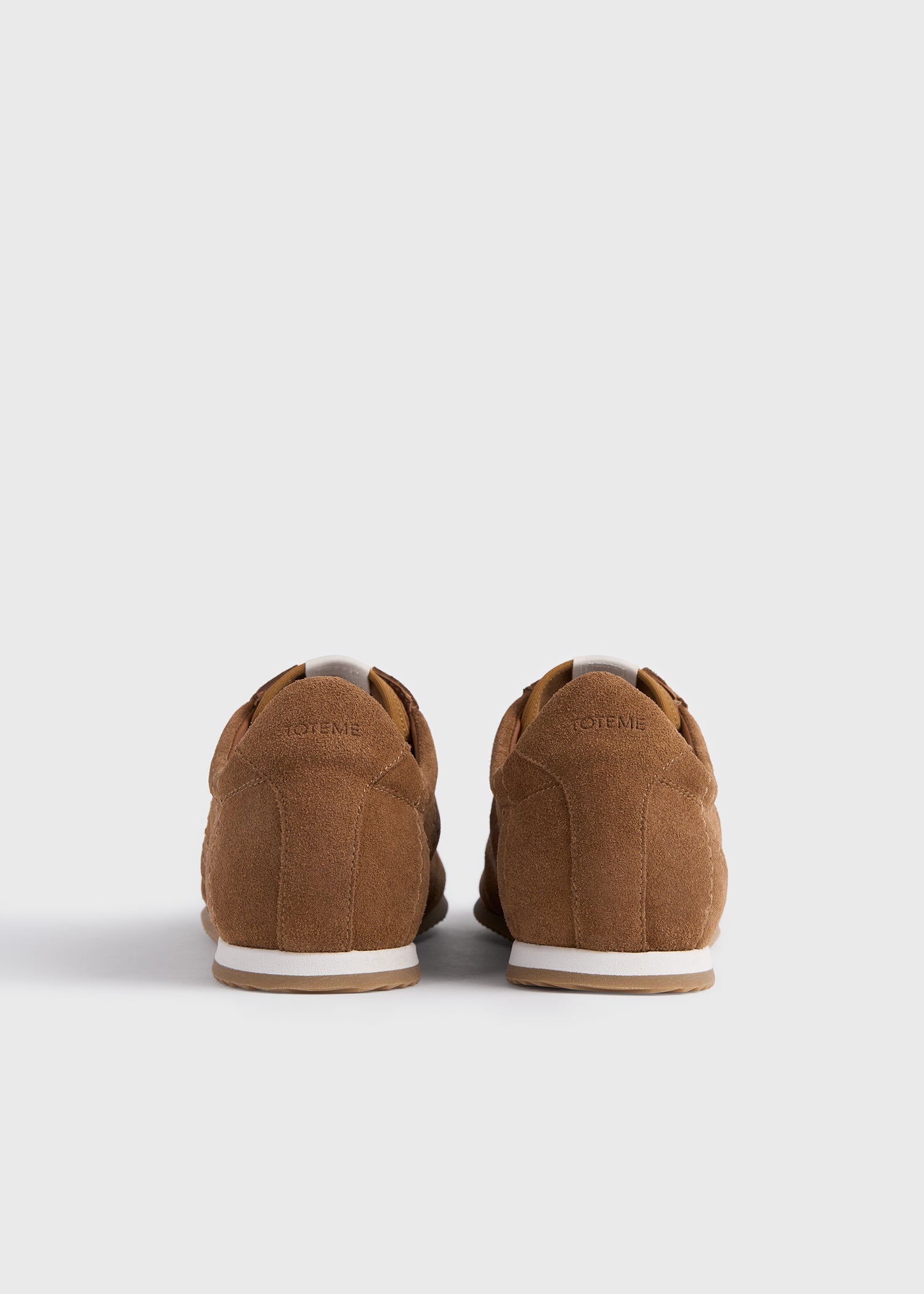 Flex suede sneakers copper