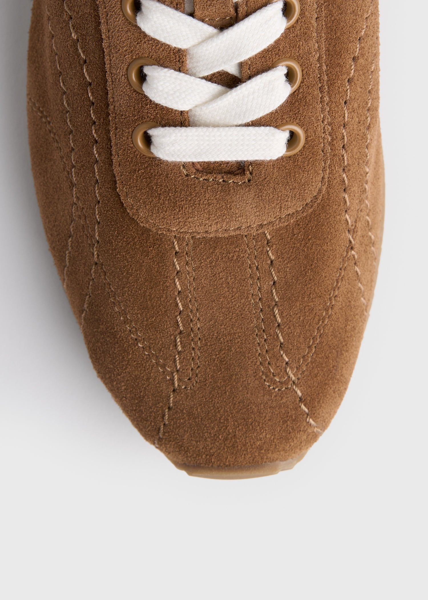 Flex suede sneakers copper
