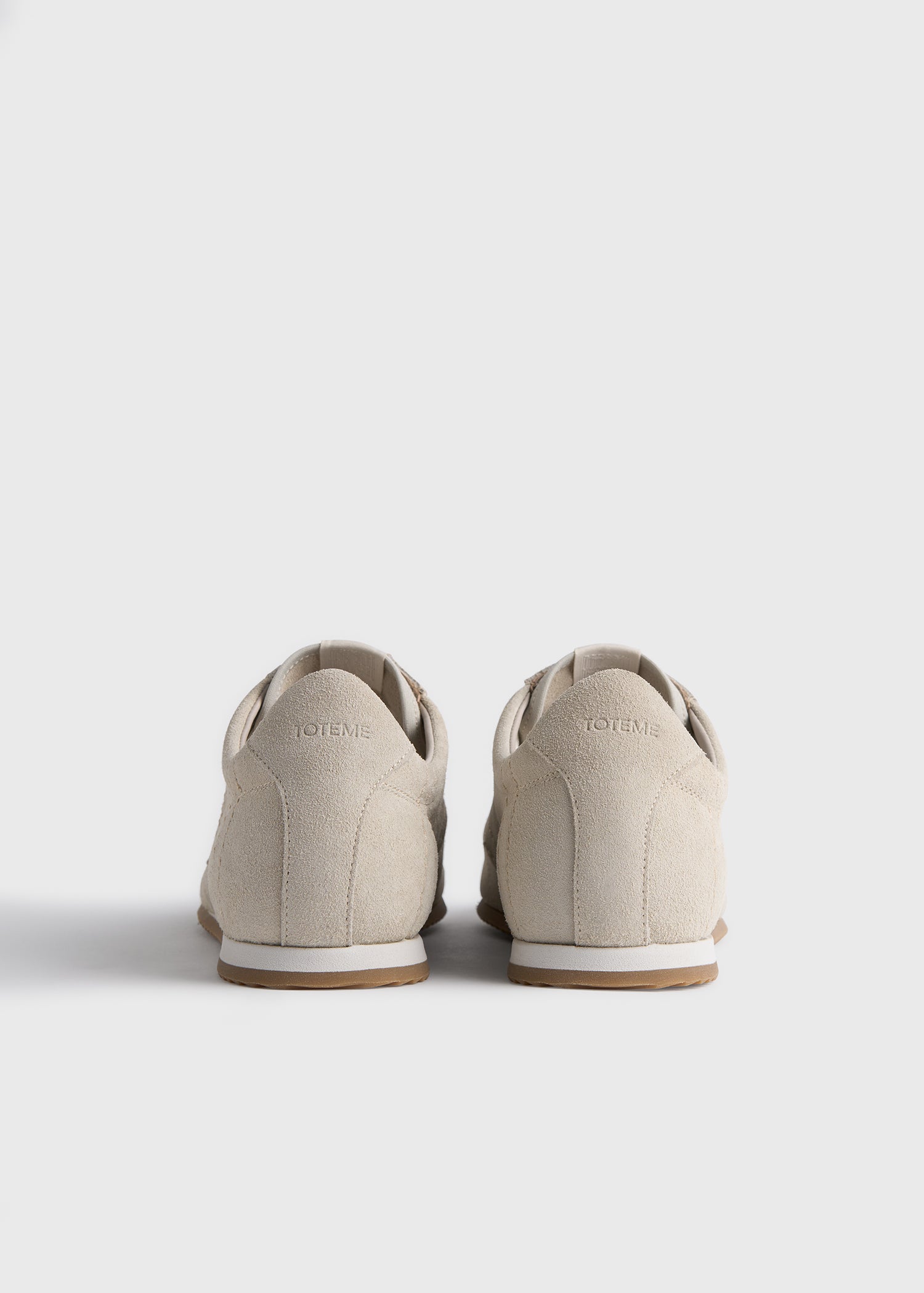 Flex suede sneakers stone