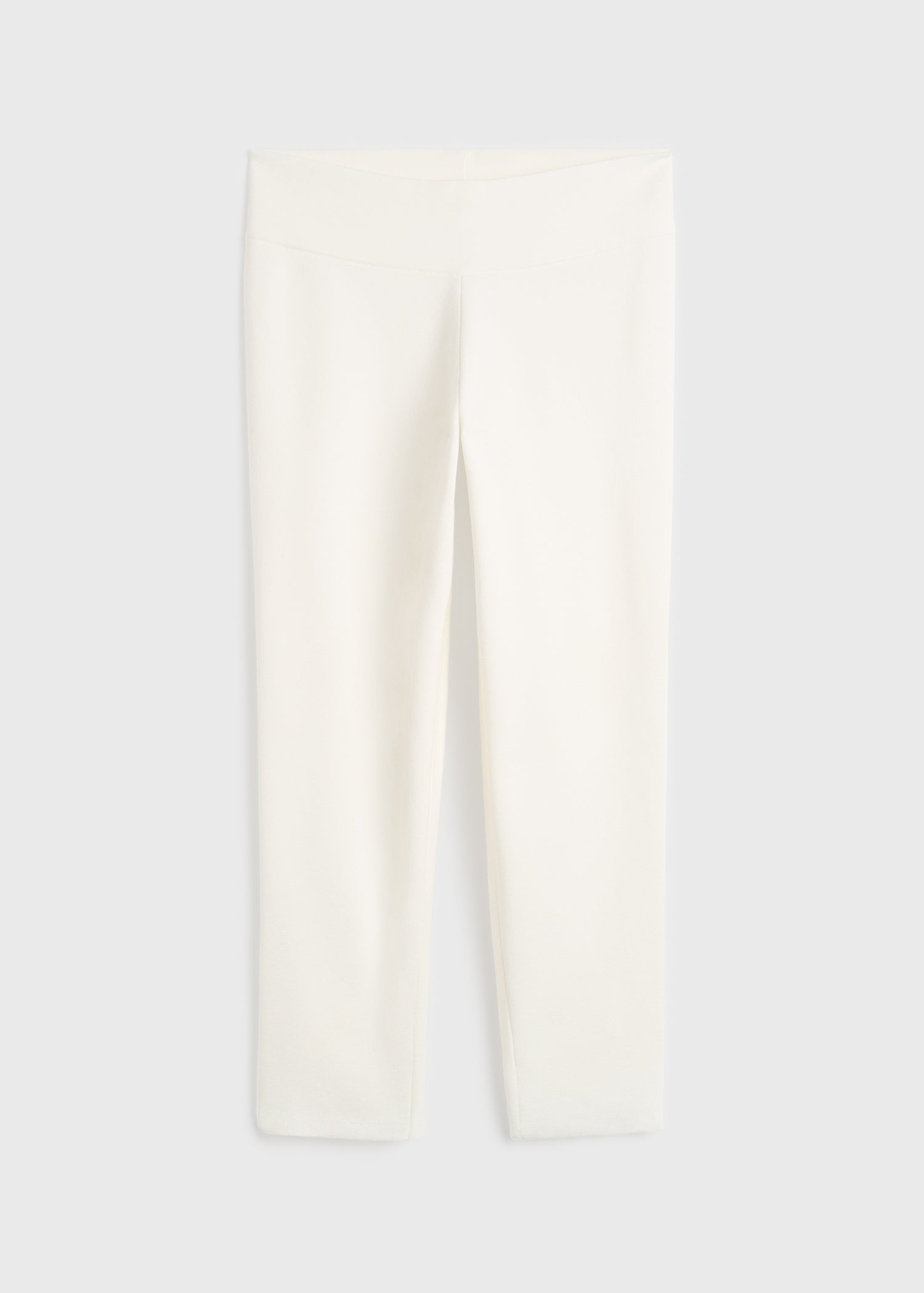 Capri knit leggings off-white