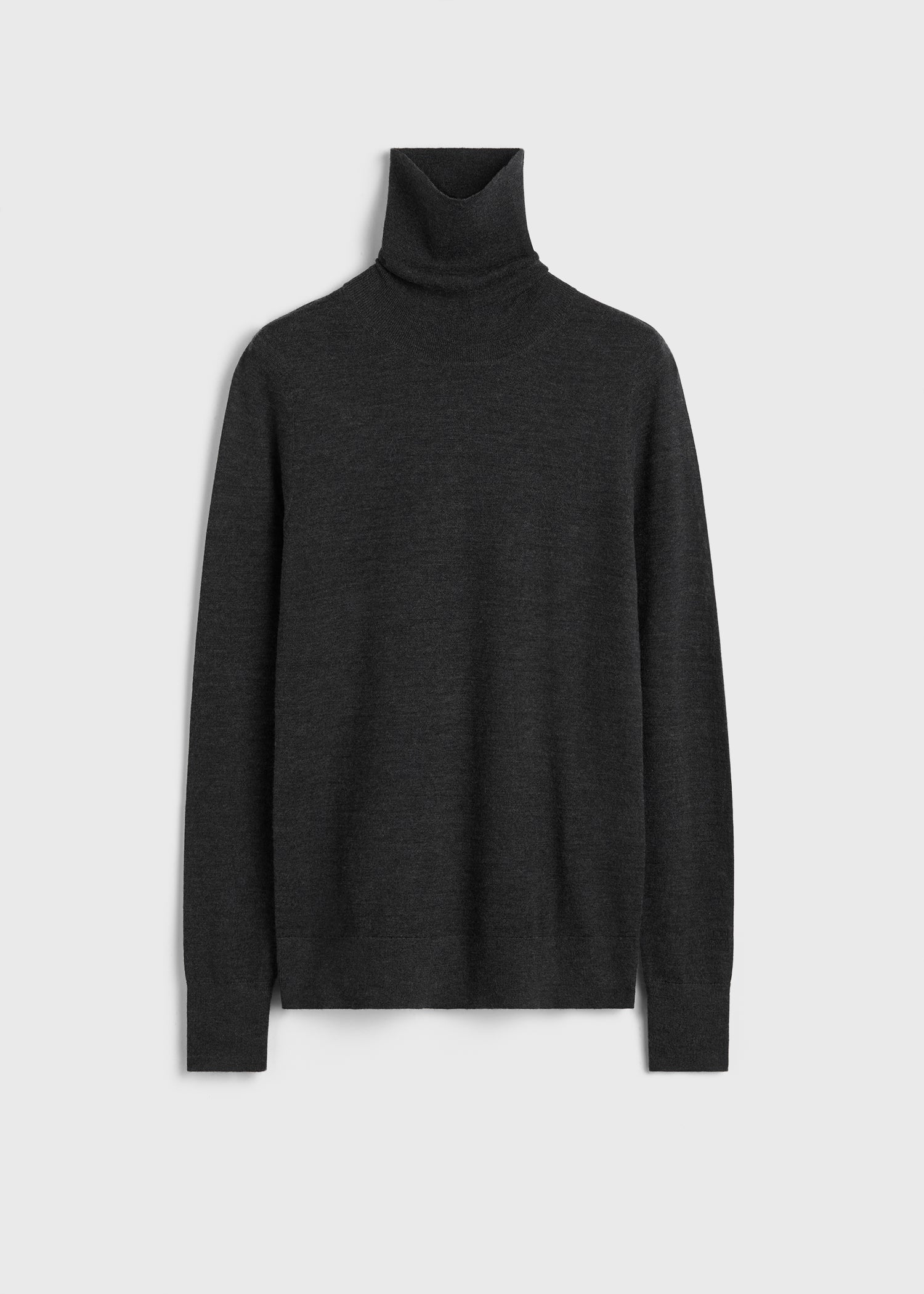 Fine turtleneck charcoal