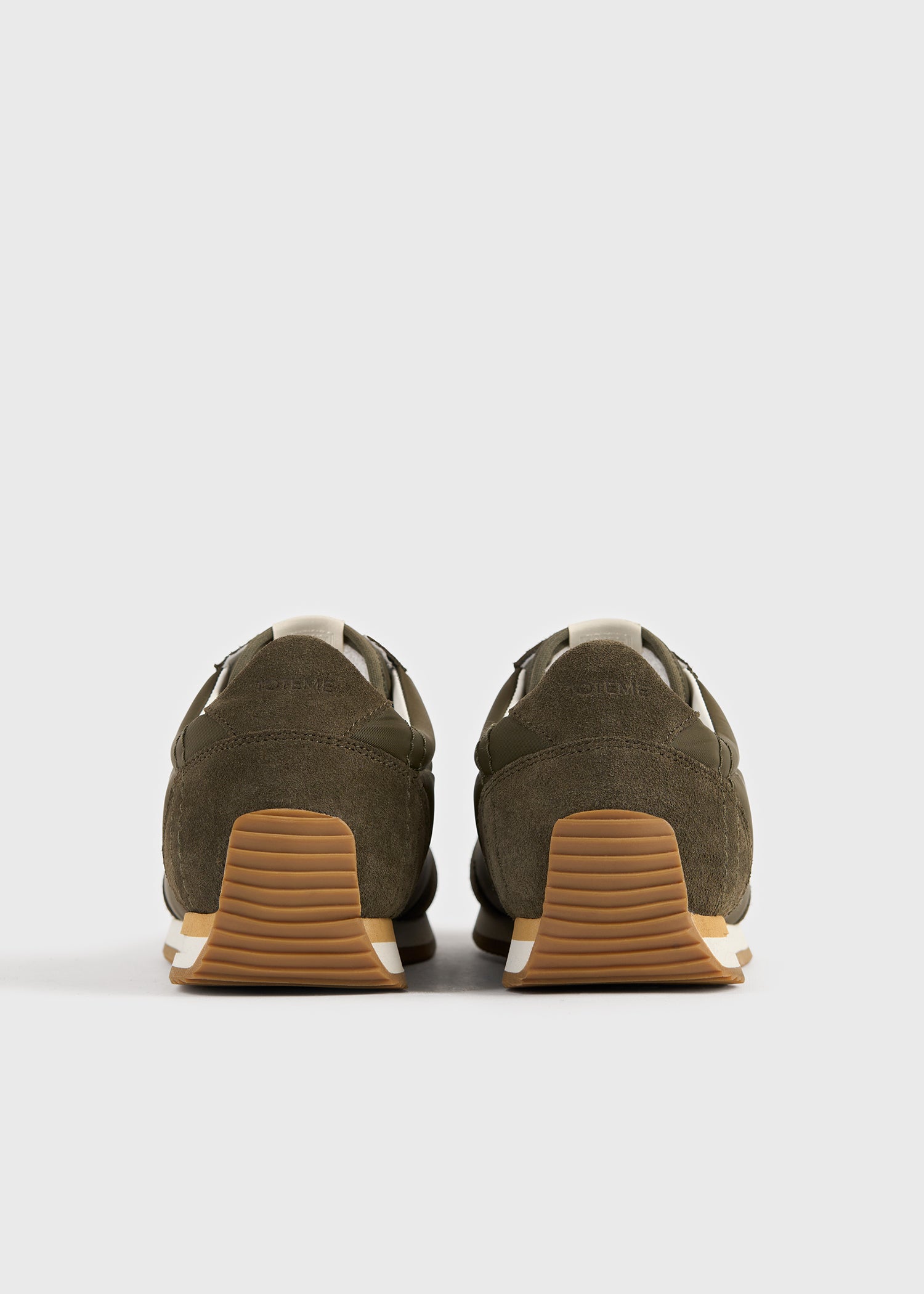 Sport sneakers dark olive