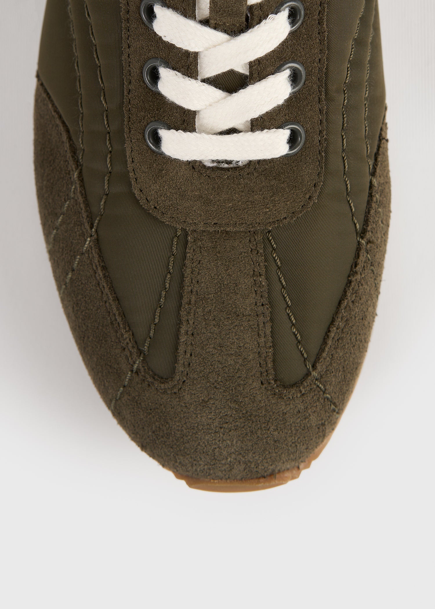 Sport sneakers dark olive