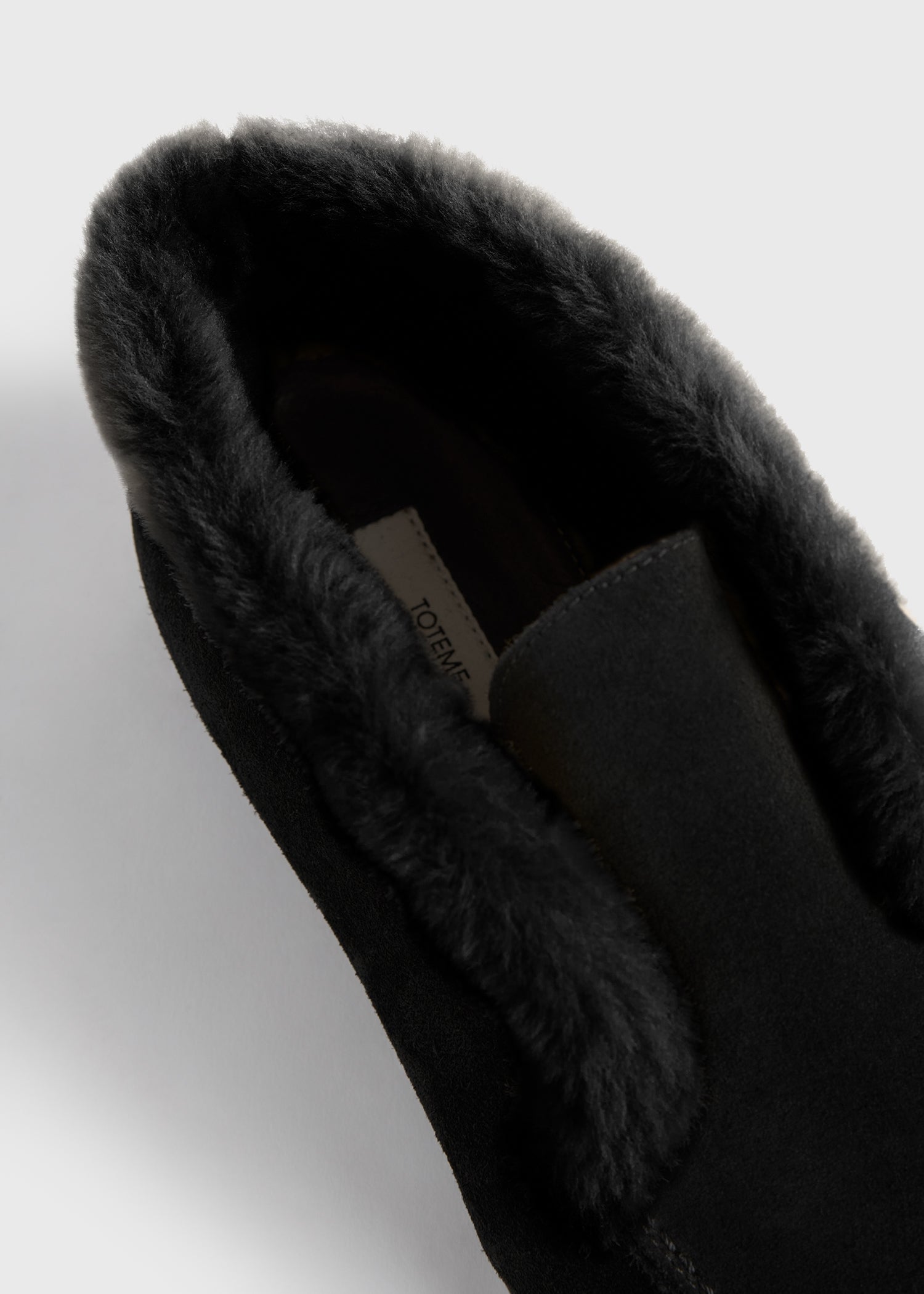 Loafer boots black