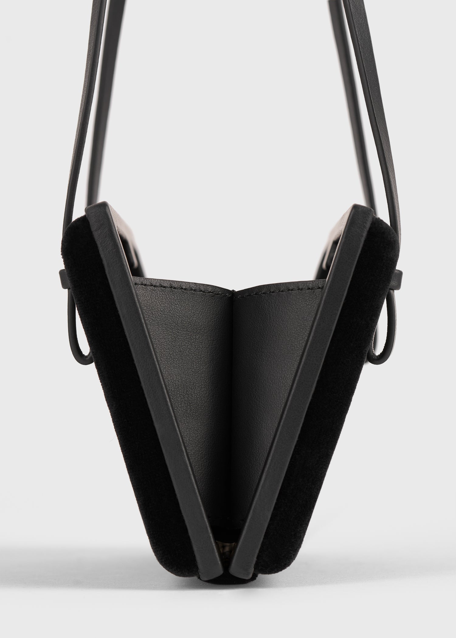 Cocktail velvet bag black – TOTEME