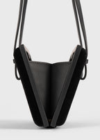 Cocktail velvet bag black