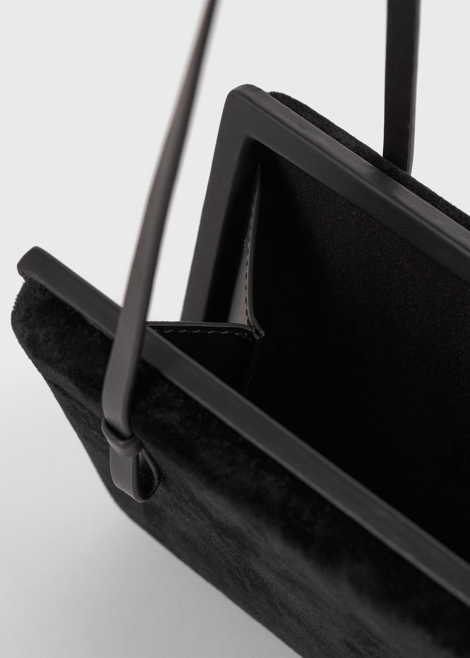 Cocktail velvet bag black
