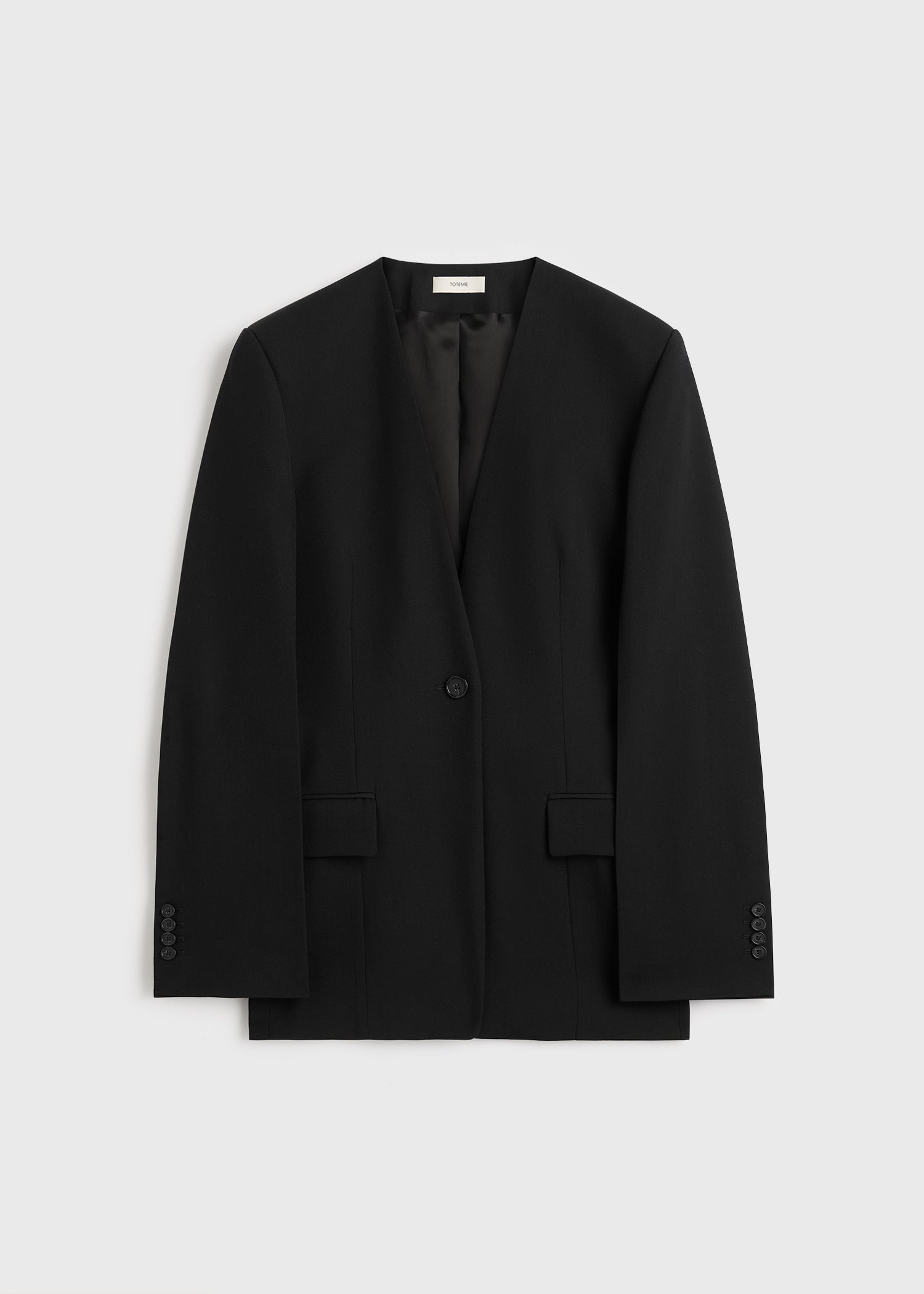 Slouch blazer black