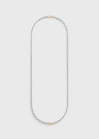 Bi-color chain silver/gold