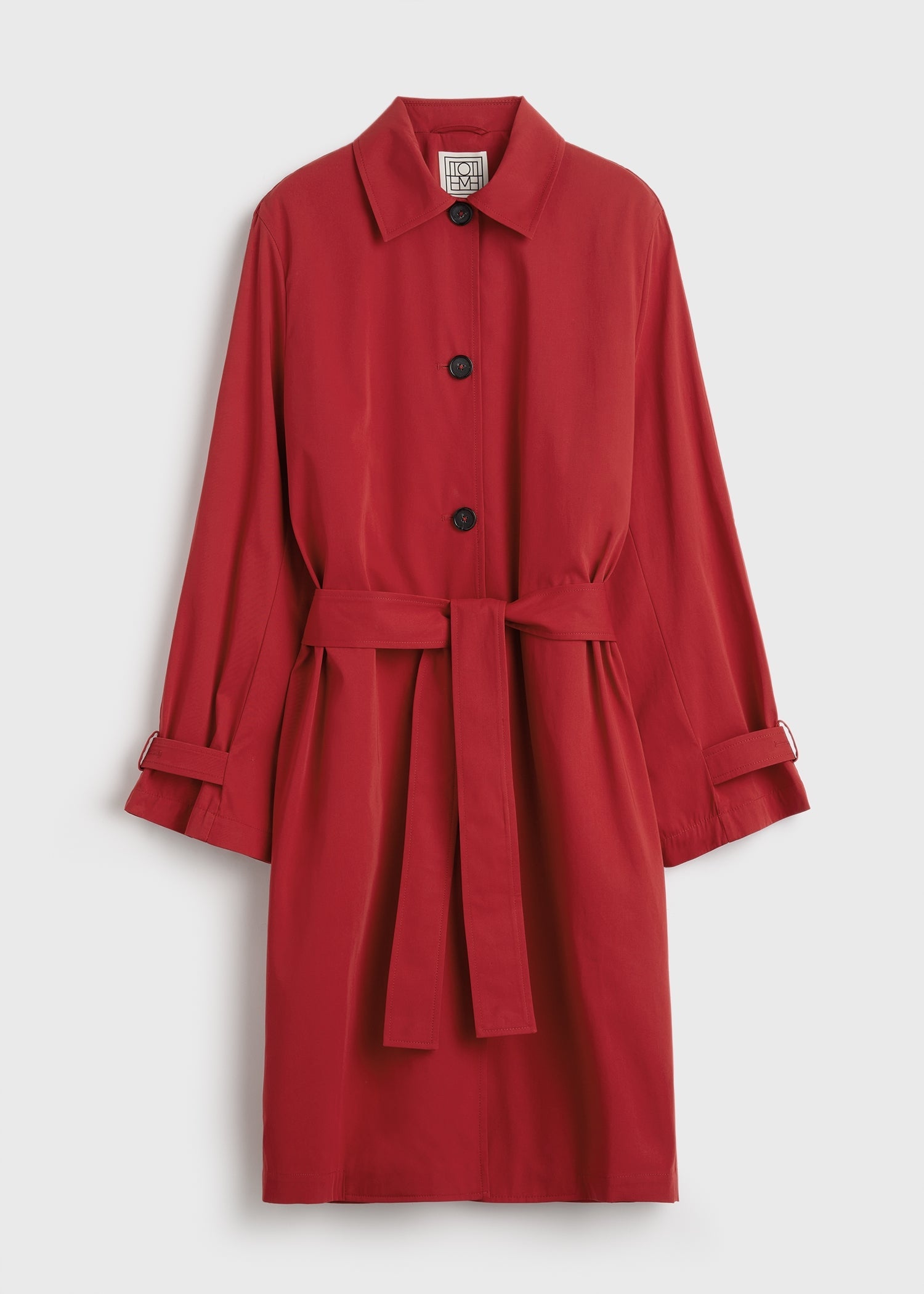 Light spring trench poppy