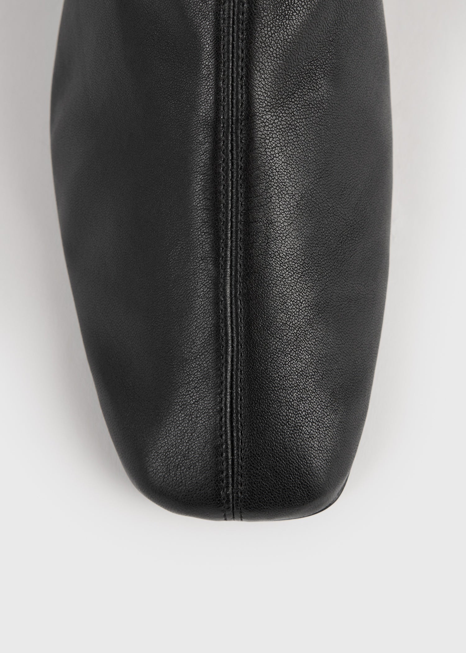 Day nappa knee-high boots black