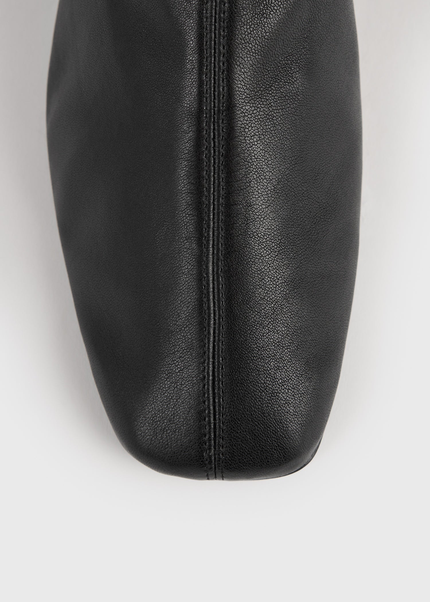 Day nappa knee-high boots black