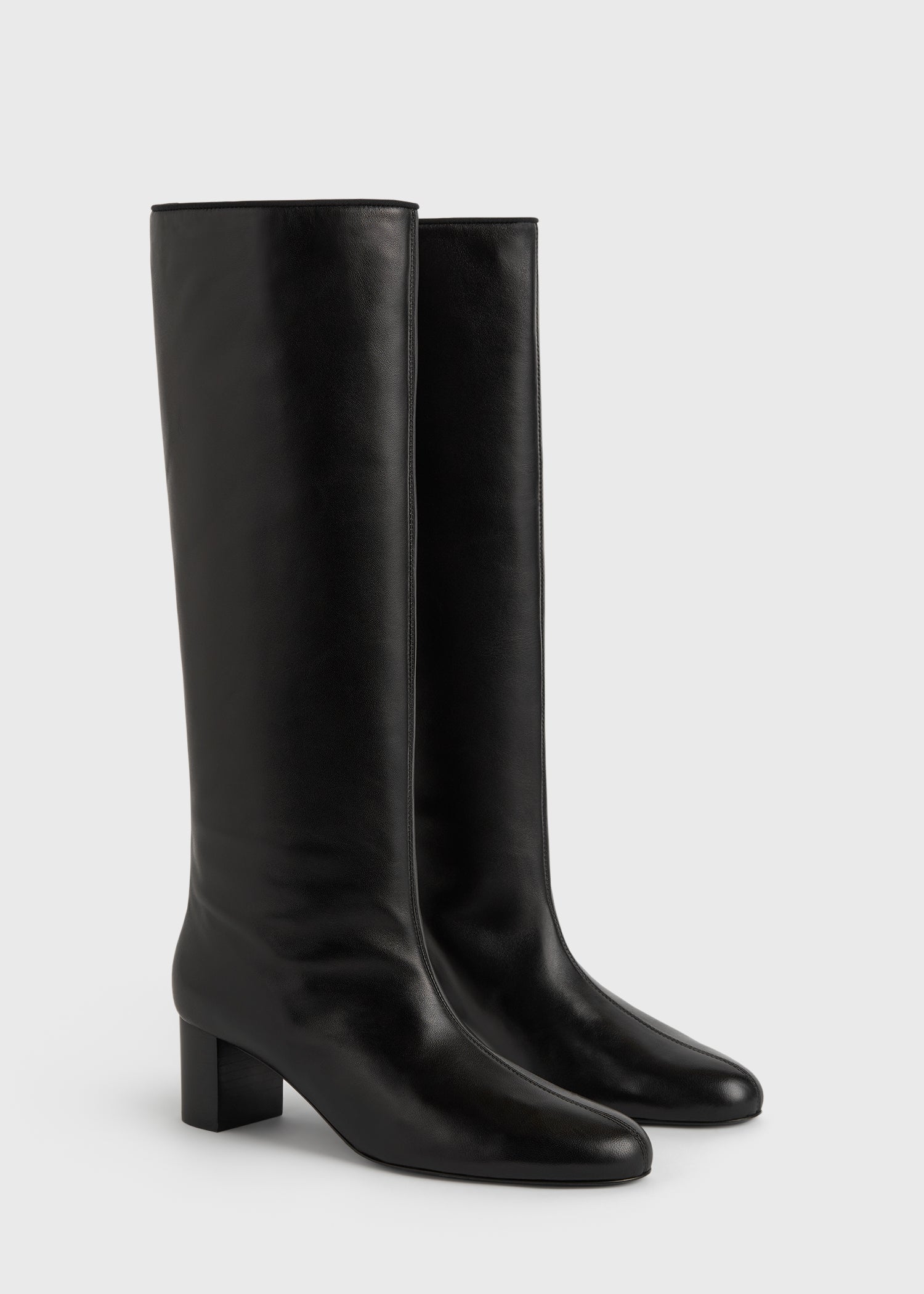 Downtown nappa knee-high boots black