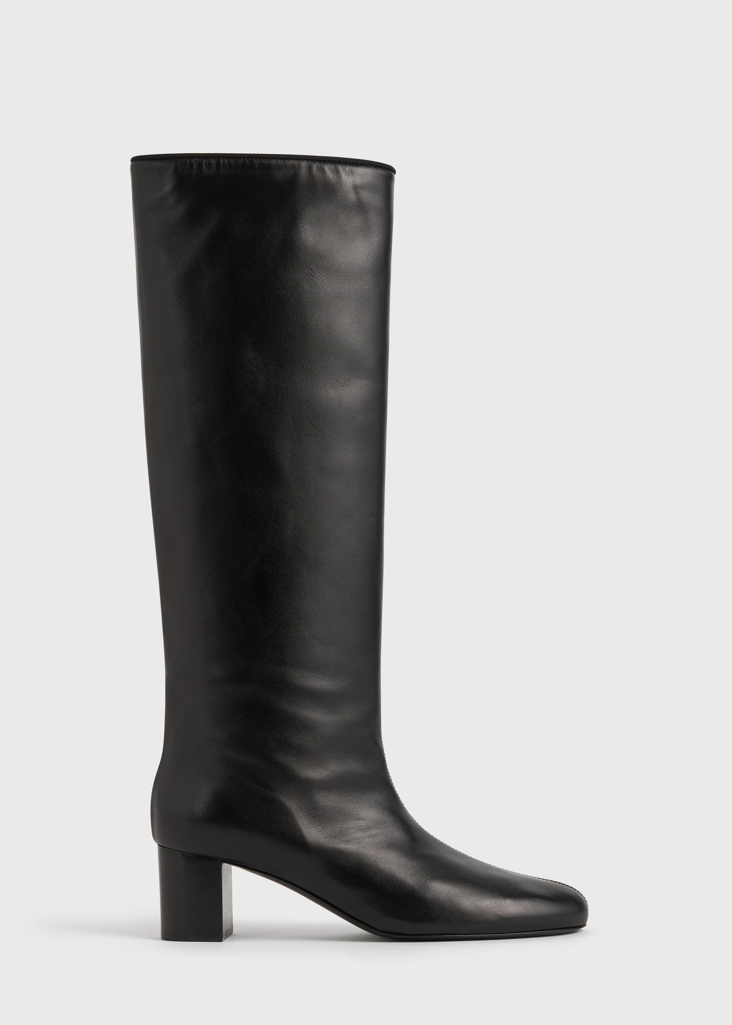 Downtown nappa knee-high boots black