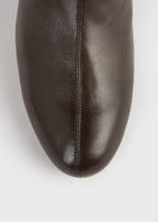 Downtown nappa knee-high boots brown