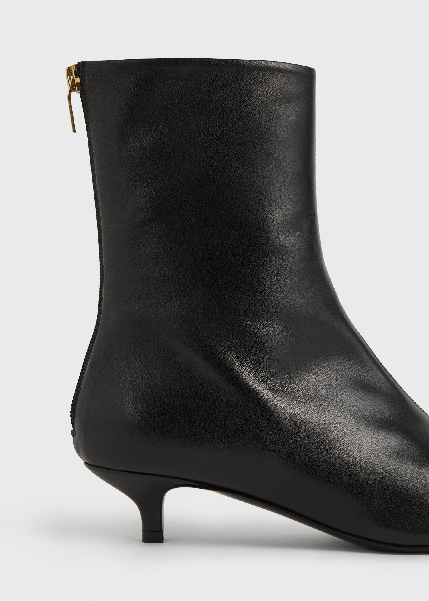 Day nappa ankle boots black