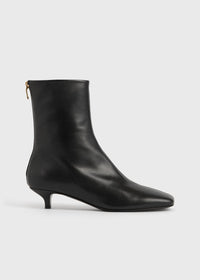 Day nappa ankle boots black