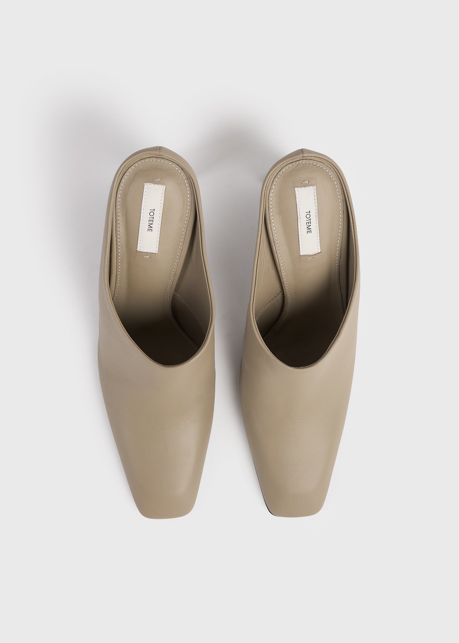 Bar nappa mules latte