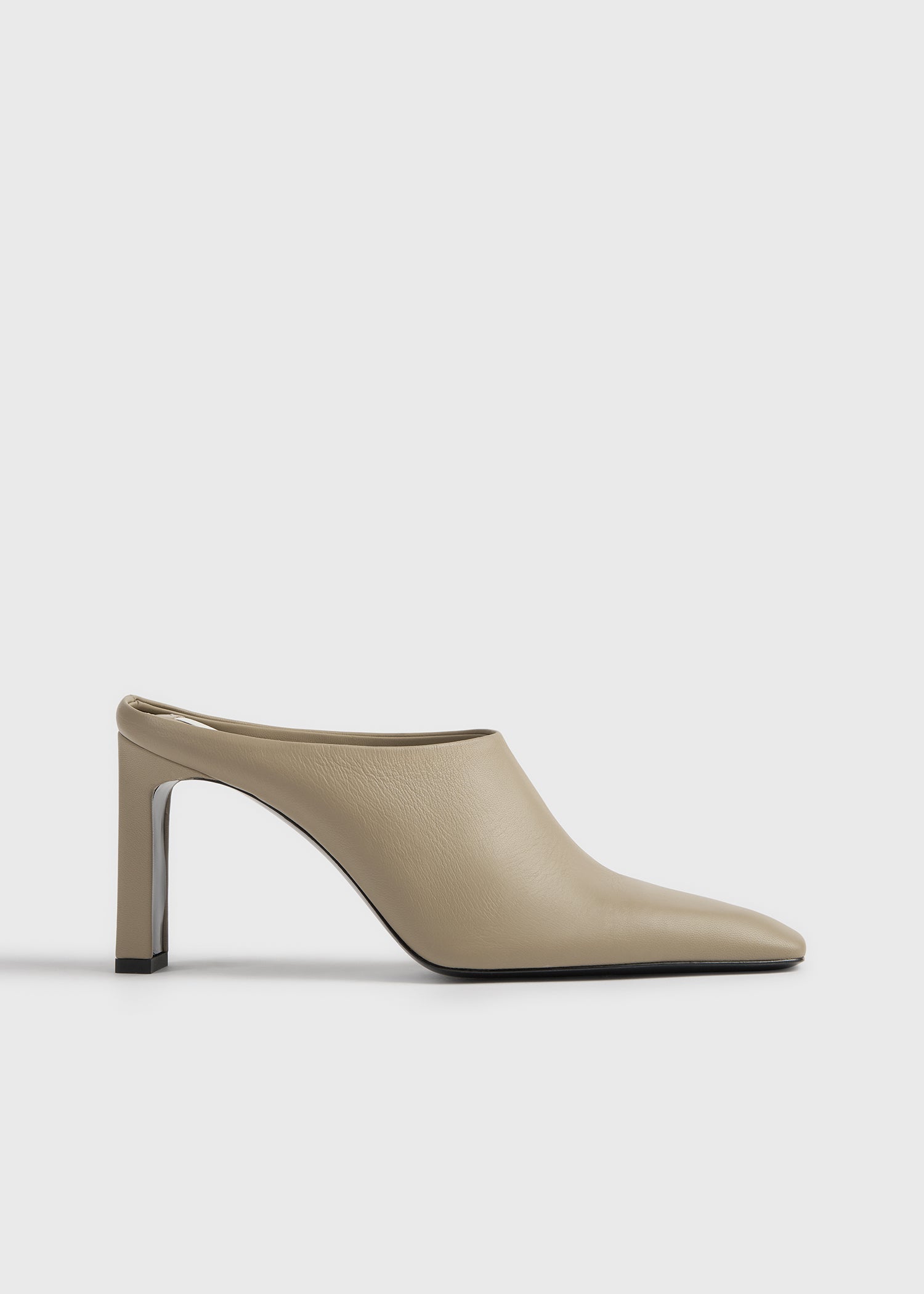 Bar nappa mules latte