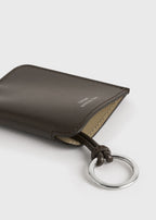 Leather keyring bark
