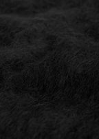 Funnel alpaca-blend neck warmer black