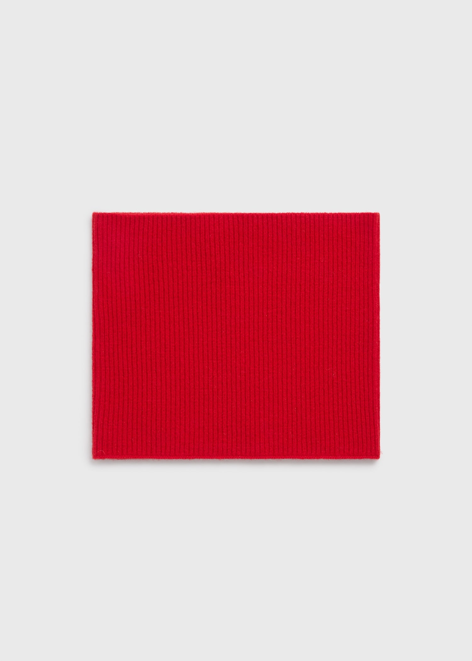 Cashmere neck warmer poppy