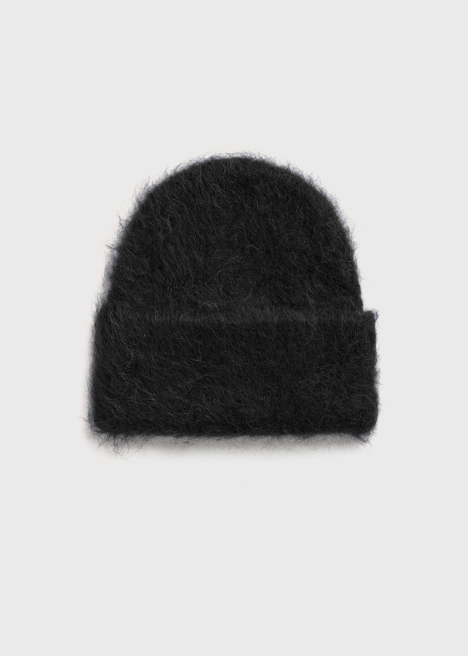 Black fashion knit cap