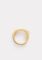 Signature ring gold