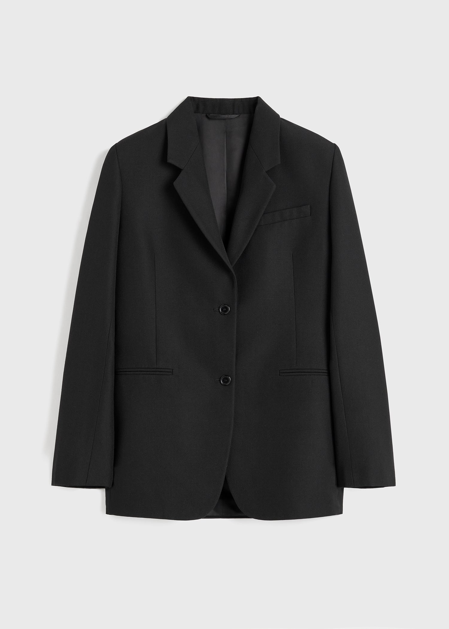Tailored suit jacket black – TOTEME