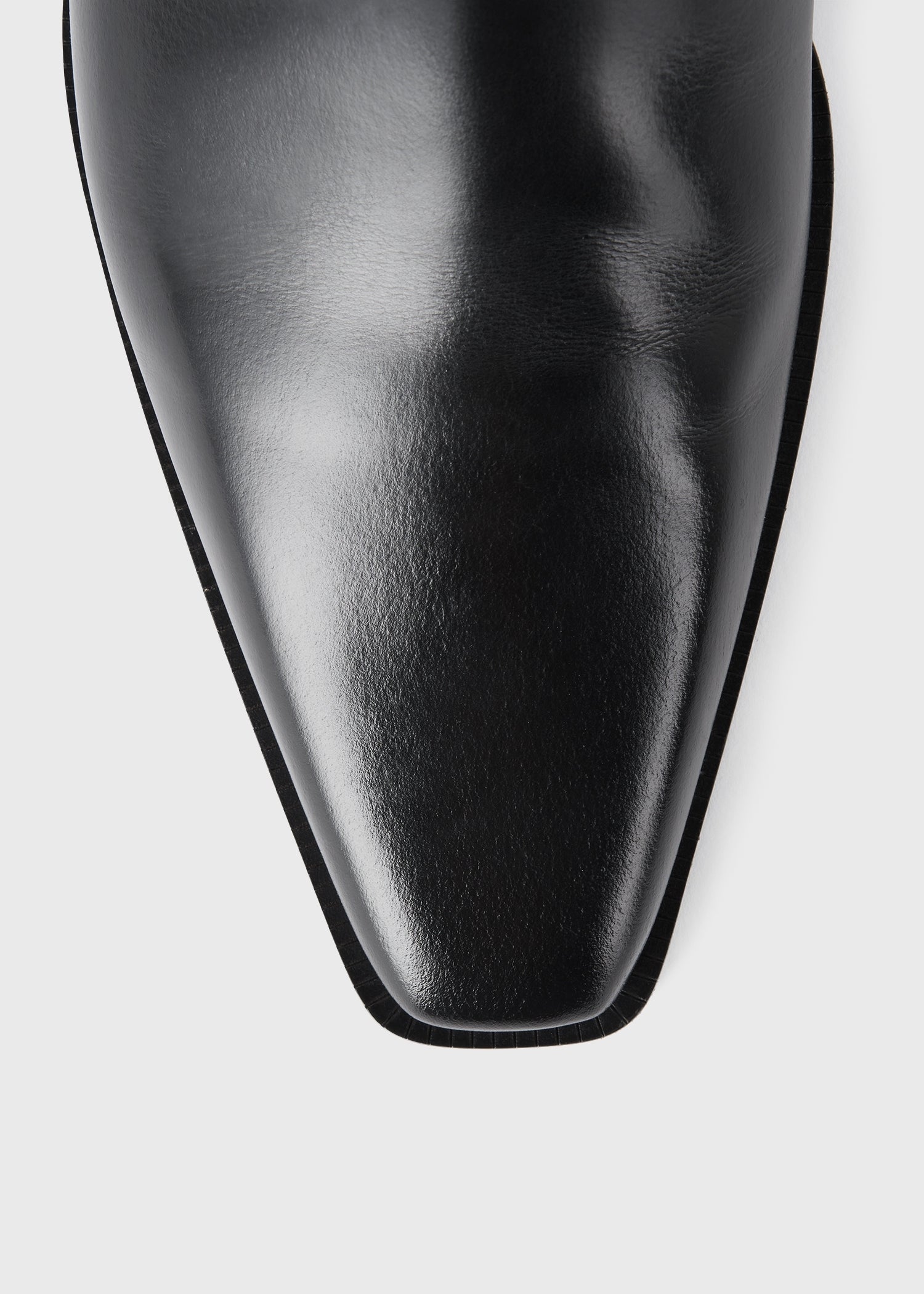 Leather city boots black – TOTEME