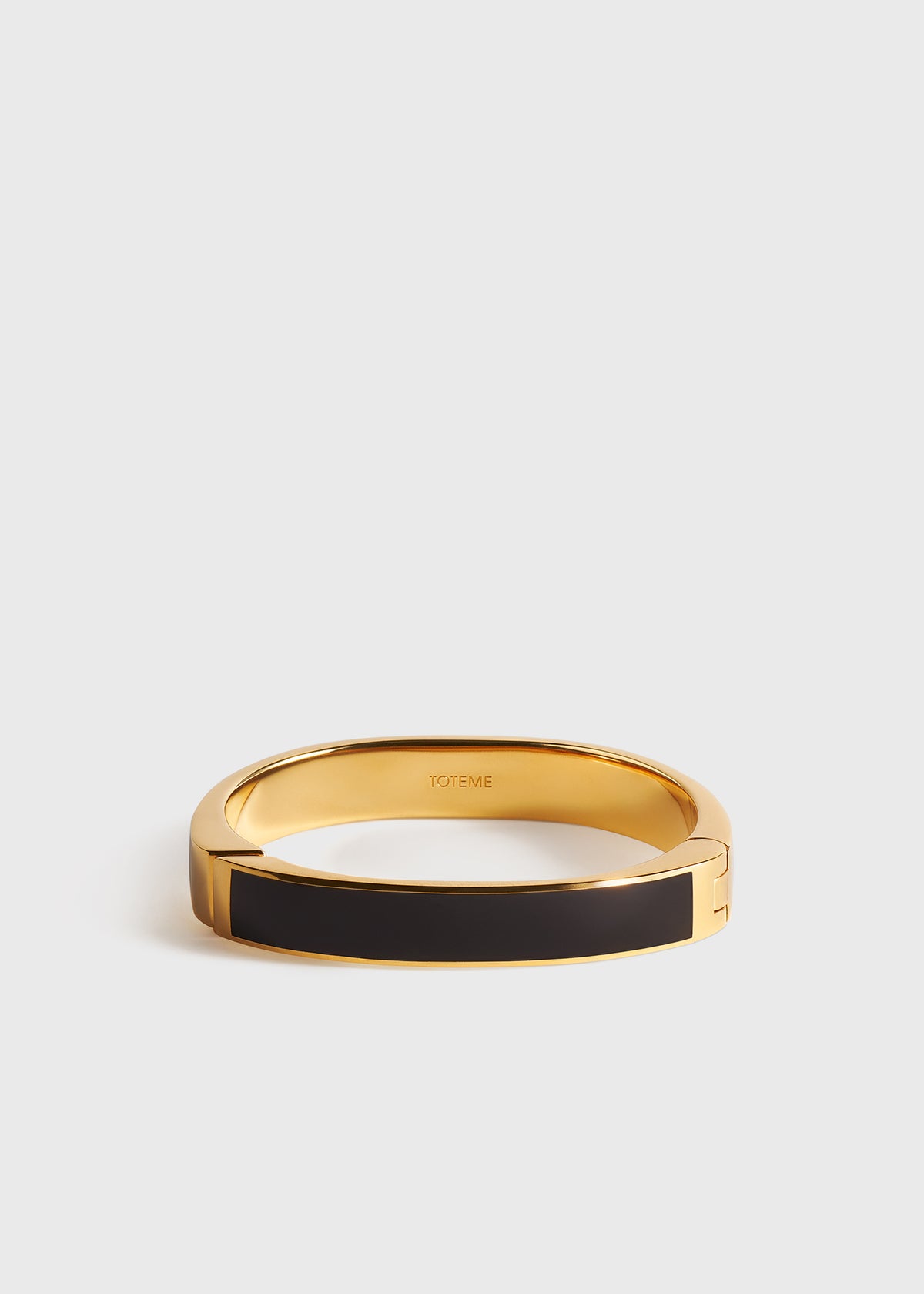 Signature bracelet black gold