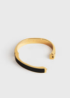 Signature bracelet black/gold