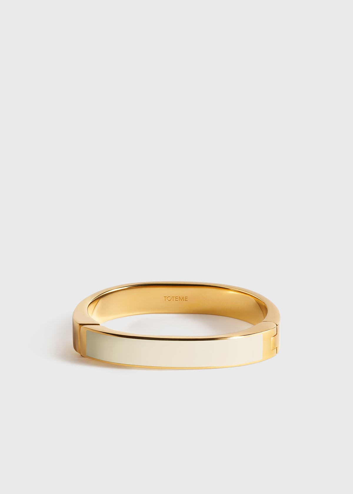 Signature bracelet ecru gold