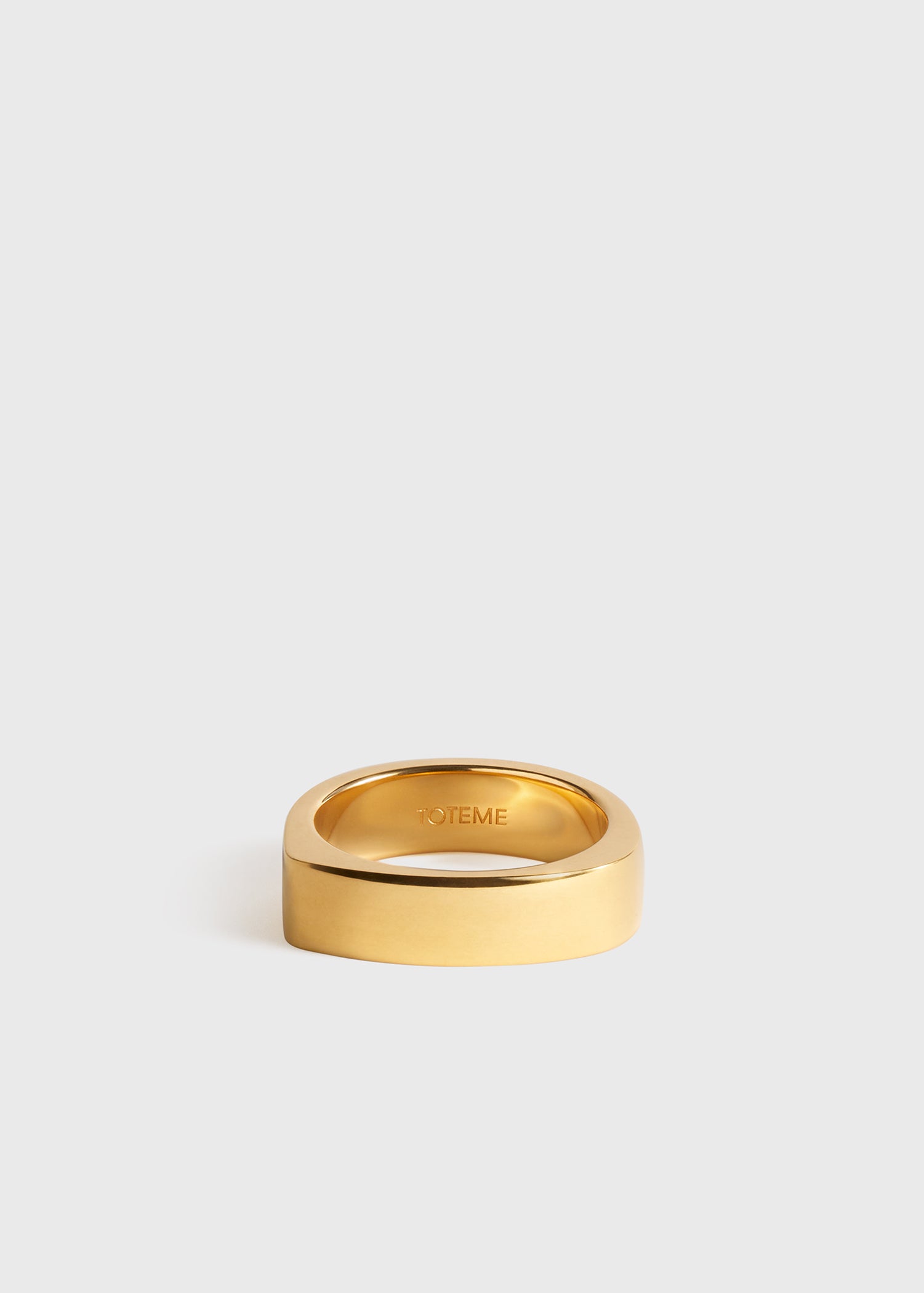 Signature ring gold – TOTEME - Main Image