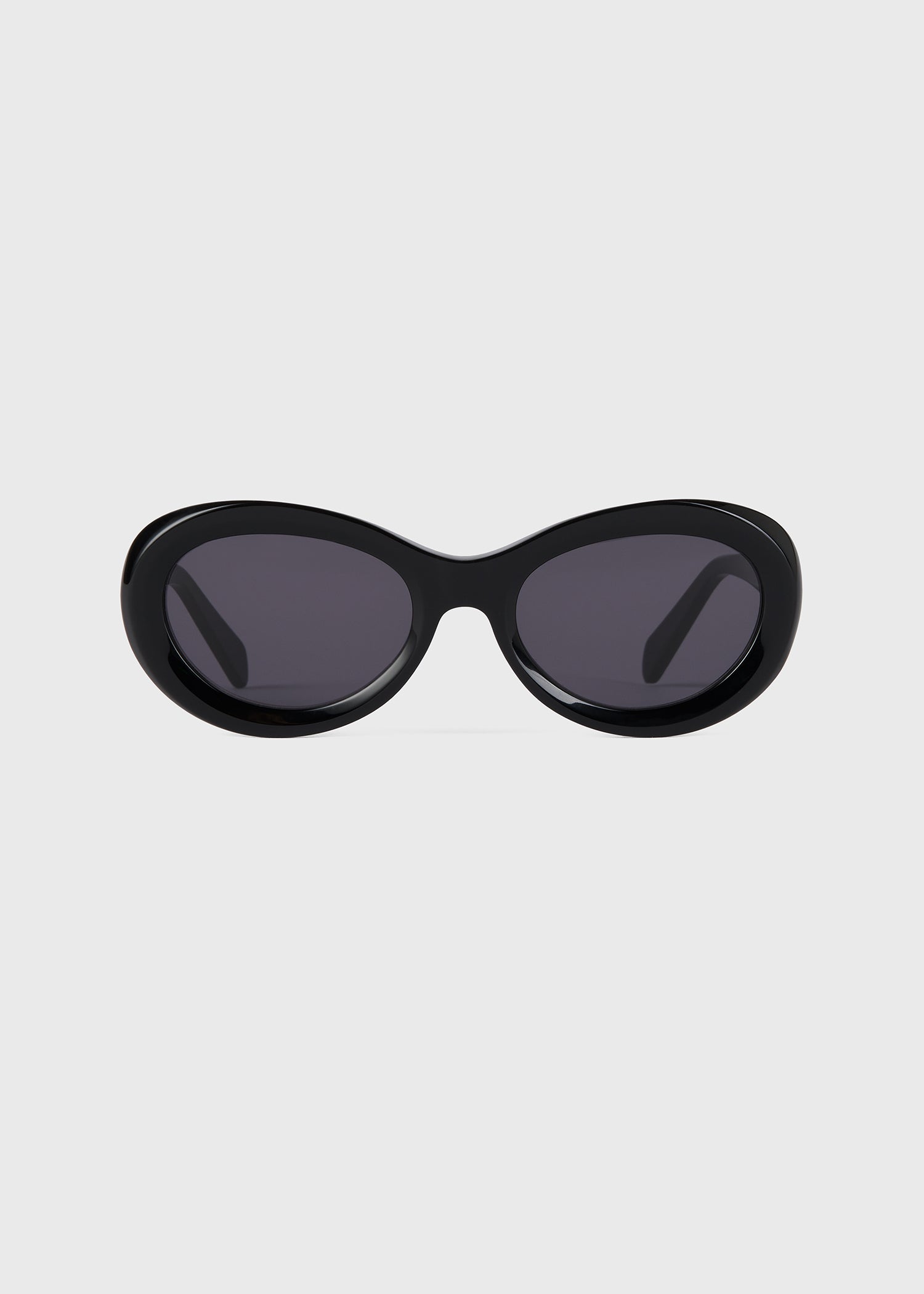 Oval sunglasses black from Toteme - $390