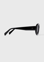 Oval sunglasses black