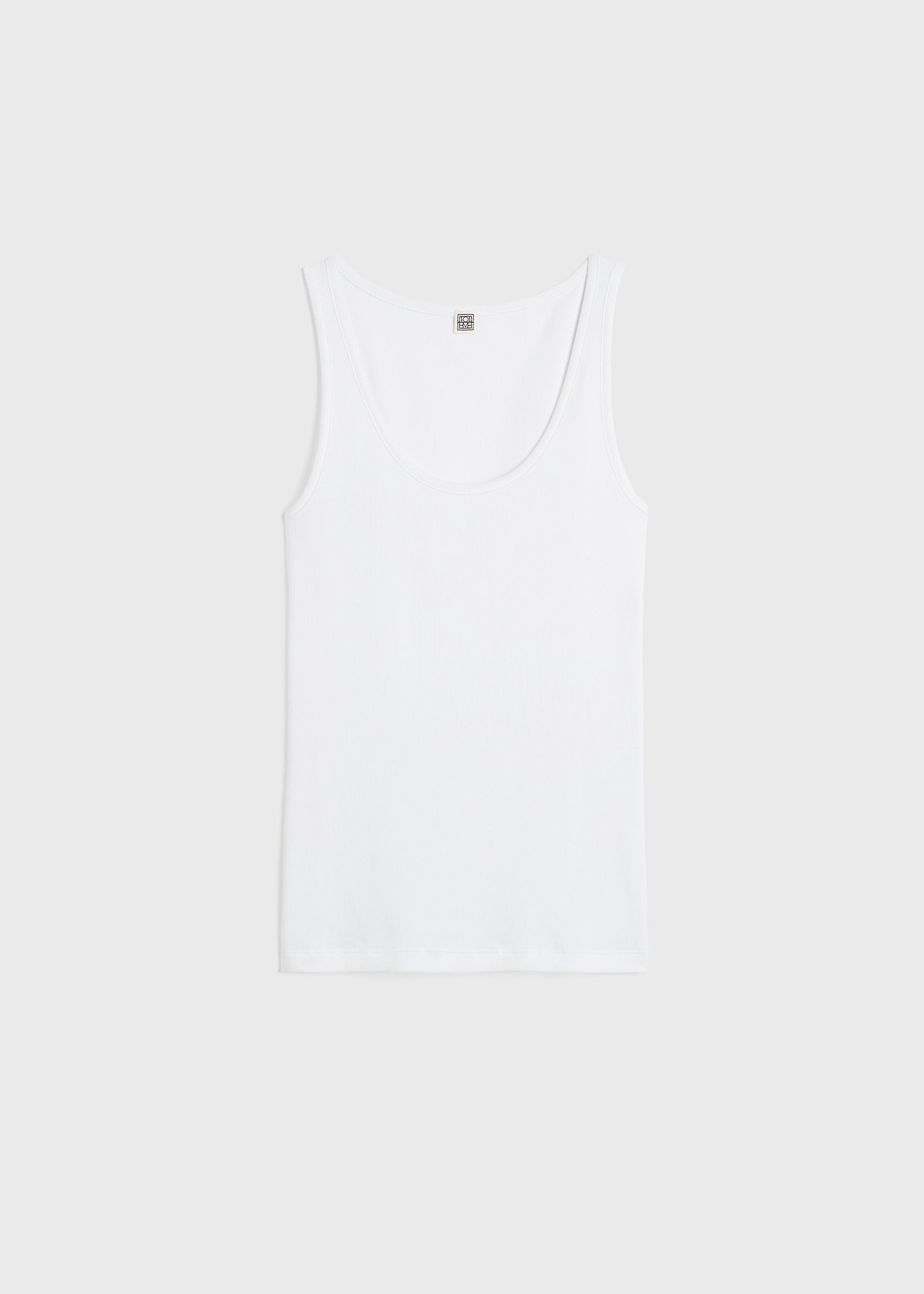 Classic rib tank white – TOTEME