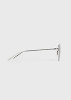 Round sunglasses silver