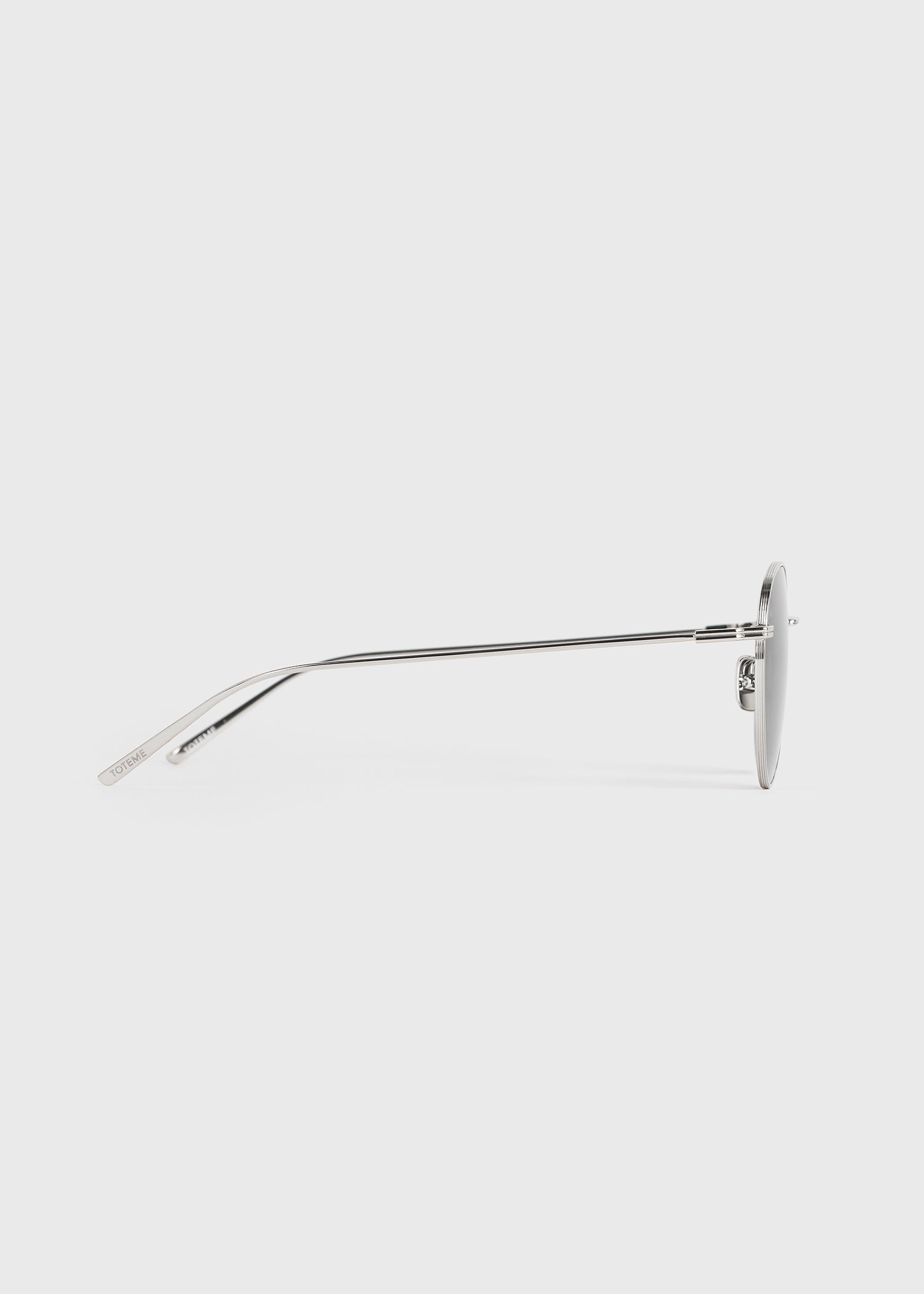 Round sunglasses silver