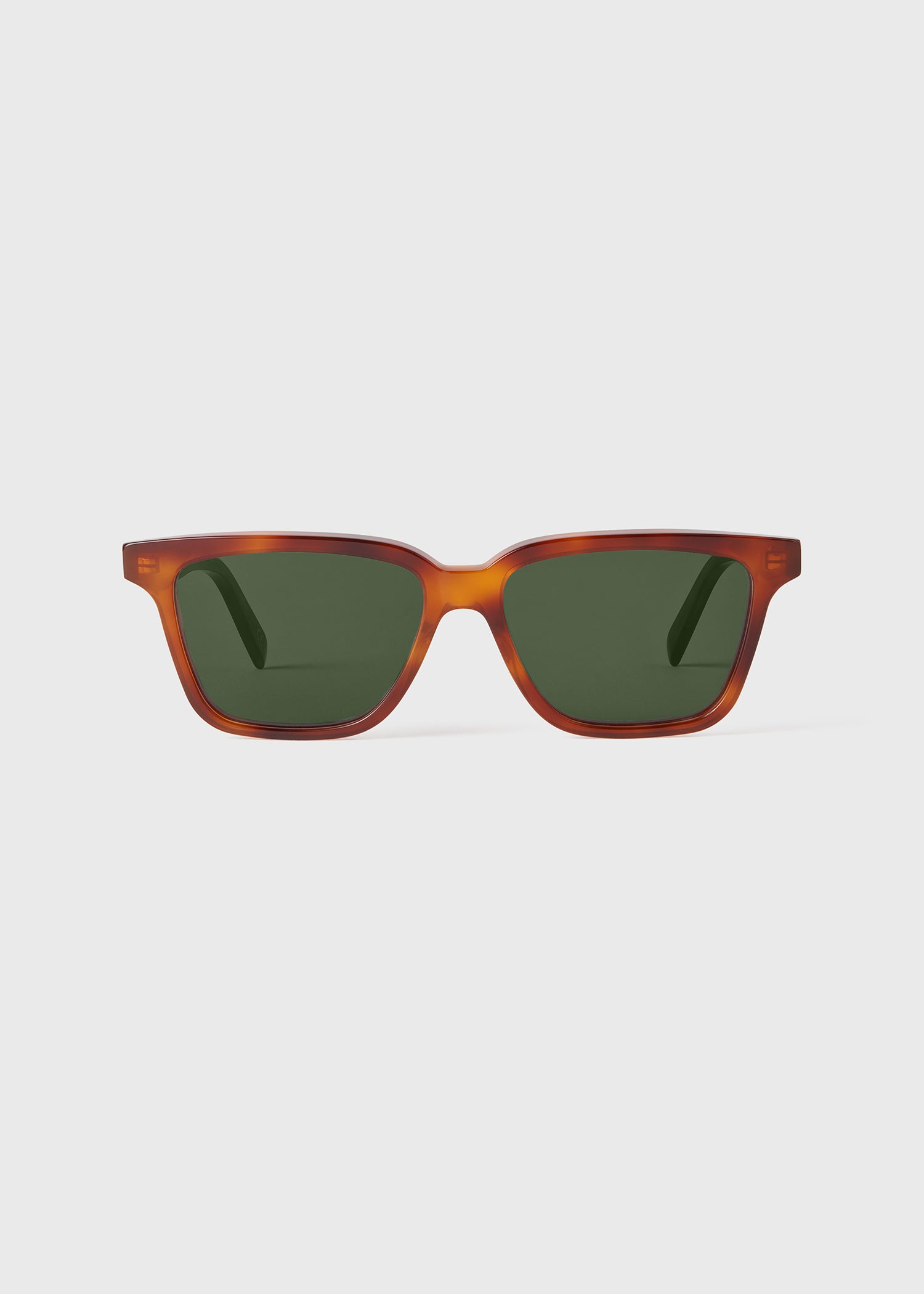 Square sunglasses light Havana from Toteme - $430