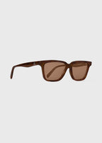 Square sunglasses umber