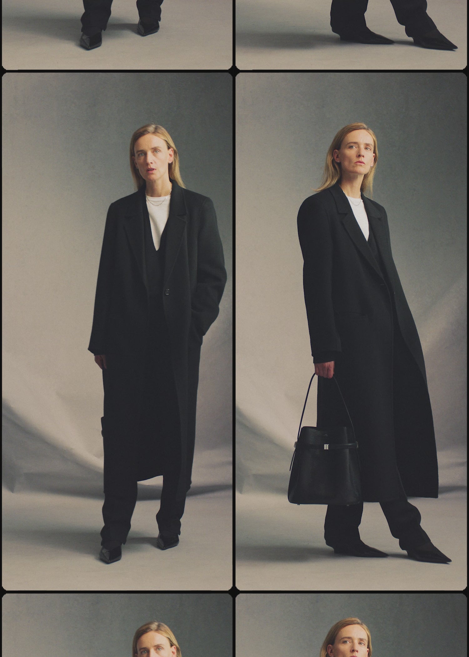 Classic doublé coat black