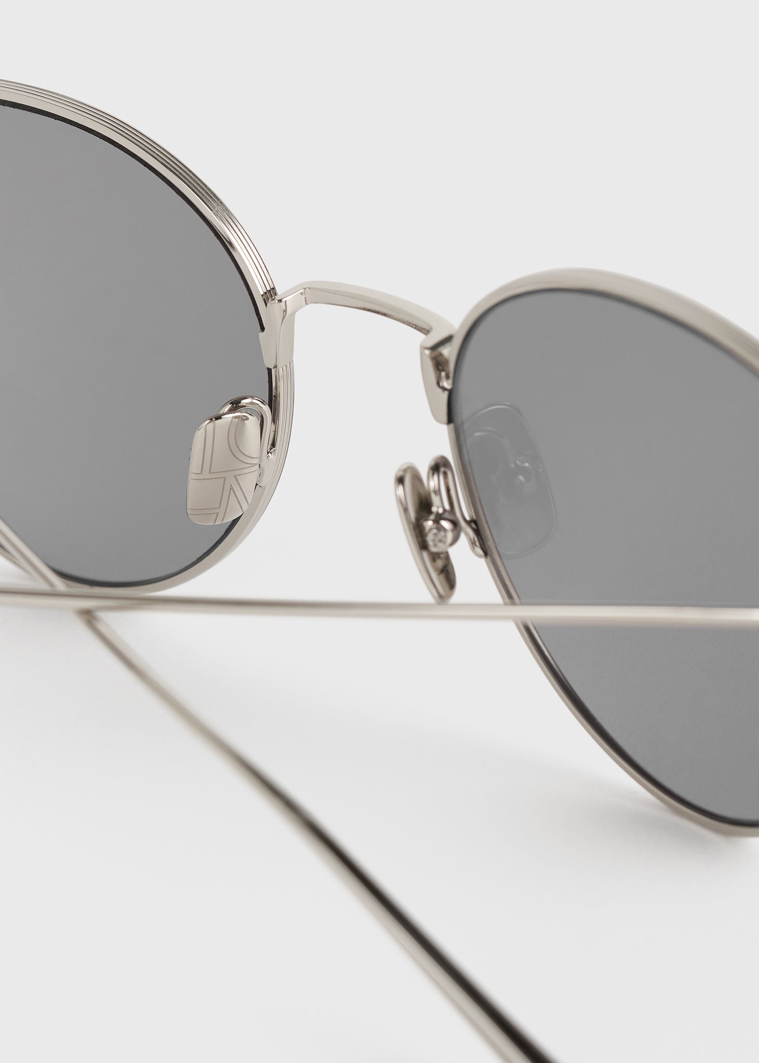 Round sunglasses silver