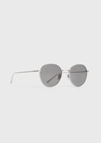 Round sunglasses silver